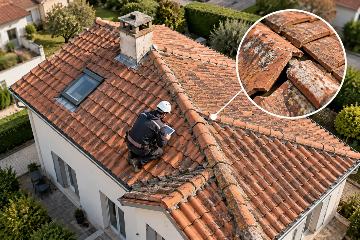 Diagnostic & inspection toiture à Bernières-sur-Mer